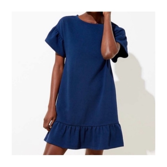LOFT Dresses & Skirts - Loft Flounce Pocket Dress